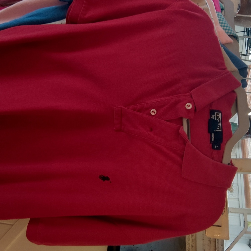Ralph Lauren all cotton red polo